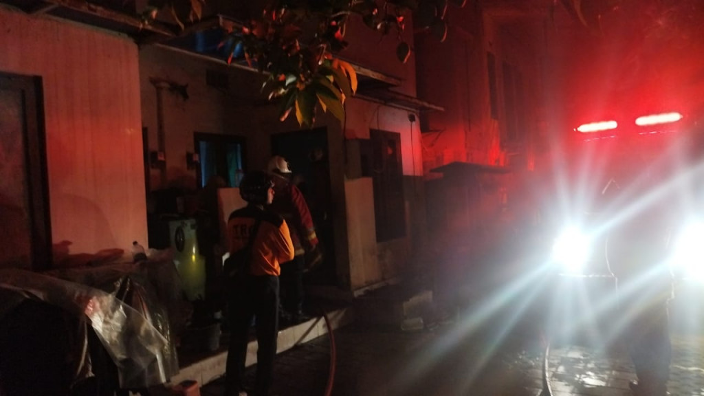 Kebakaran Dapur di Jalan Taman Sari No. 100xx, Banjar Kelan, Kelurahan Tuban, Kecamatan Kuta Tanggal 03 Januari 2024